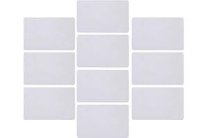 Astibym 10 Teile/Satz Zugangskontrollkarte 13,56 MHz Smart RFID Block 0 Beschreibbare IC UID-Karte änderbar, Chipkarte