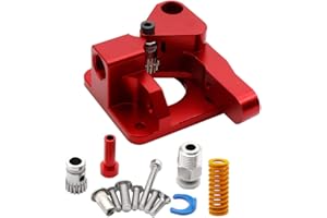 DollaTek Aluminium Modernizacja wyt?aczarki z podwójn? przek?adni? do wyt?aczarki CR10 CR-10S Pro cz??ci 3D Podwójne zasilanie ko?a pasowego