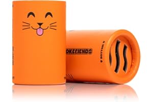 Smoke Fiends Paquete de 3 filtros de repuesto | Filtración discreta HEPA y carbono | Biodegradables y hasta 300 usos (gatito hierba gatera)