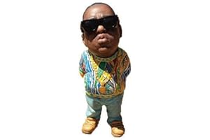 Doyomtoy Rap Star Cool Hip Hop Legends Resin Ornaments, Car Or Desktop Statues,for Cake Topper, Living Room, Office, Guy Doll Rapper 2Pac, Shakur, Pac, Snoop………