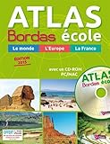 Image de Atlas Bordas école + CD-Rom - Édition 2015