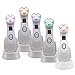 Carer Mesotherapy Electroporation RF Radio Frequency LED Photon Light Therapy Skin Care Device for Daily Skin Care, Anti-aging, Wrinkle Removal, Facial Toning