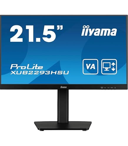 iiyama XUB2293HS-B6 21.5 inch IPS Slim Bezel, 100Hz, 1ms, Full HD