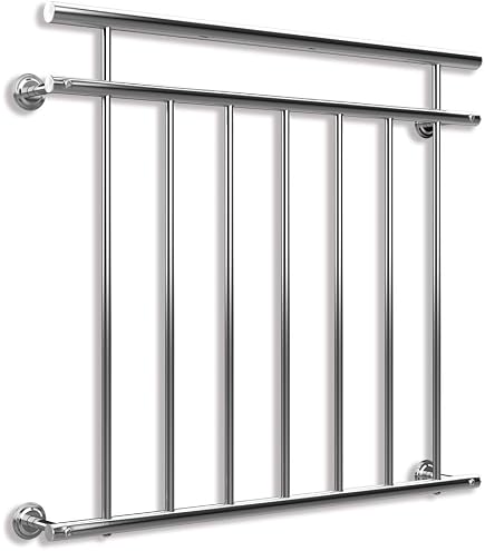 AluLight Französischer Balkon Aluminium Stabgeländer Balkongitter Fenstergitter AluLight Französischer Balkon Aluminium Stabgeländer Balkongitter Fenstergitter