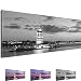 Produktbild Bilder 110 x 40 cm - Leuchtturm Türkei Bild - Vlies Leinwand - Kunstdrucke -Wandbild - XXL Format – mehrere Farben und Größen im Shop - Fertig Aufgespannt !!! 100% MADE IN GERMANY !!! - Wasser – Moschee 604811c