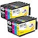 Produktbild 8 x Kingway 950xl 951xl Tintenpatronen für HP 950 951 950XL 951XL kompatibel zu HP Officejet Pro 8600 8610 8620 8630 8640 8660 8615 8625 8616 8100 8110 251dw 276dw 271DW schwarz/Cyan/Magenta/gelb