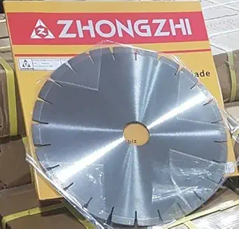 Divine Marketing 14inch (350mm) Zhongzhi Premium Segmented Diamond Saw Blade for Concrete Wall Slotting, 350mm x 50mm saw blade