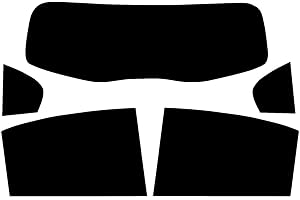 PSSC WINDOW FILM PSSC Pre Cut Rear Car Window Films for Mercedes A Class 5 Door Hatch 2012 to 2017 05% Very Dark Limo Tint