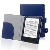 Tamaño: 176 * 125 mm Libro Estilo Litch Funda de Piel sintética para Lector de eBook 6 \"Carcasa para Sony/Kobo/Pocketbook/Nook/Tolino Shine 6 Pulgadas Ebook Reader