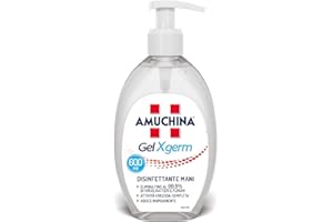AMUCHINA Gel Mani Disinfettante, Trasparente, 1 pezzo (Confezione da 1)