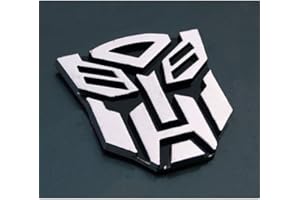 BADGESWELT D104 - Adesivo 3D per auto, motivo: Transformers