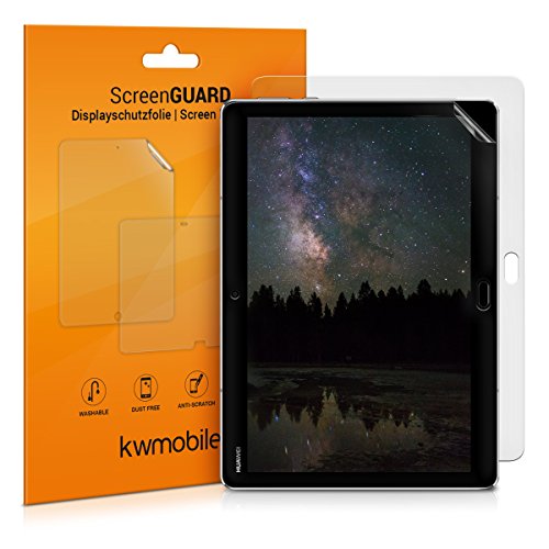 2x kwmobile Folie matt für Huawei MediaPad M3 Lite 10 Displayschutzfolie - Schutzfolie Anti-Fingerabdruck Displayschutz Displayfolie entspiegelt