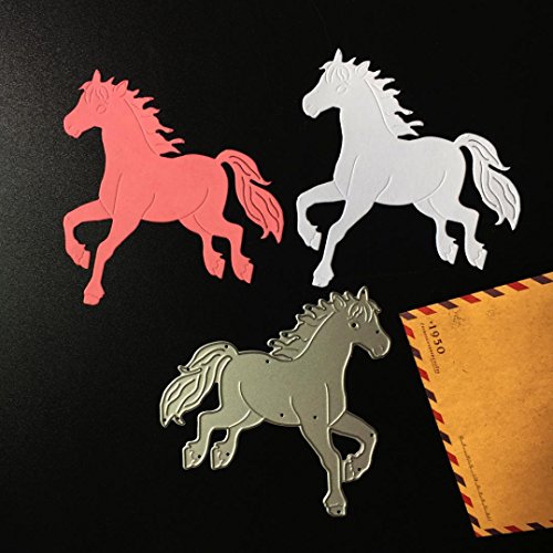 Cutting Dies, Metall Schablone DIY Scrapbooking Prägen Album Papier Karte Handwerk by FEITONG (1PC, G) - 3
