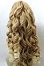 New Long Synthetic Curly Light Mix Blonde Mix Dark Blonde Claw Clip Ponytail Hair Piece Extension 22" (Dark Mix Blonde #27613)