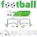 Produktbild Fußballtor Sport Soccer Fußball Set Ball Trillerpfeife Ballpumpe Schiedsrichter, Set:6-teiliges Tor Set