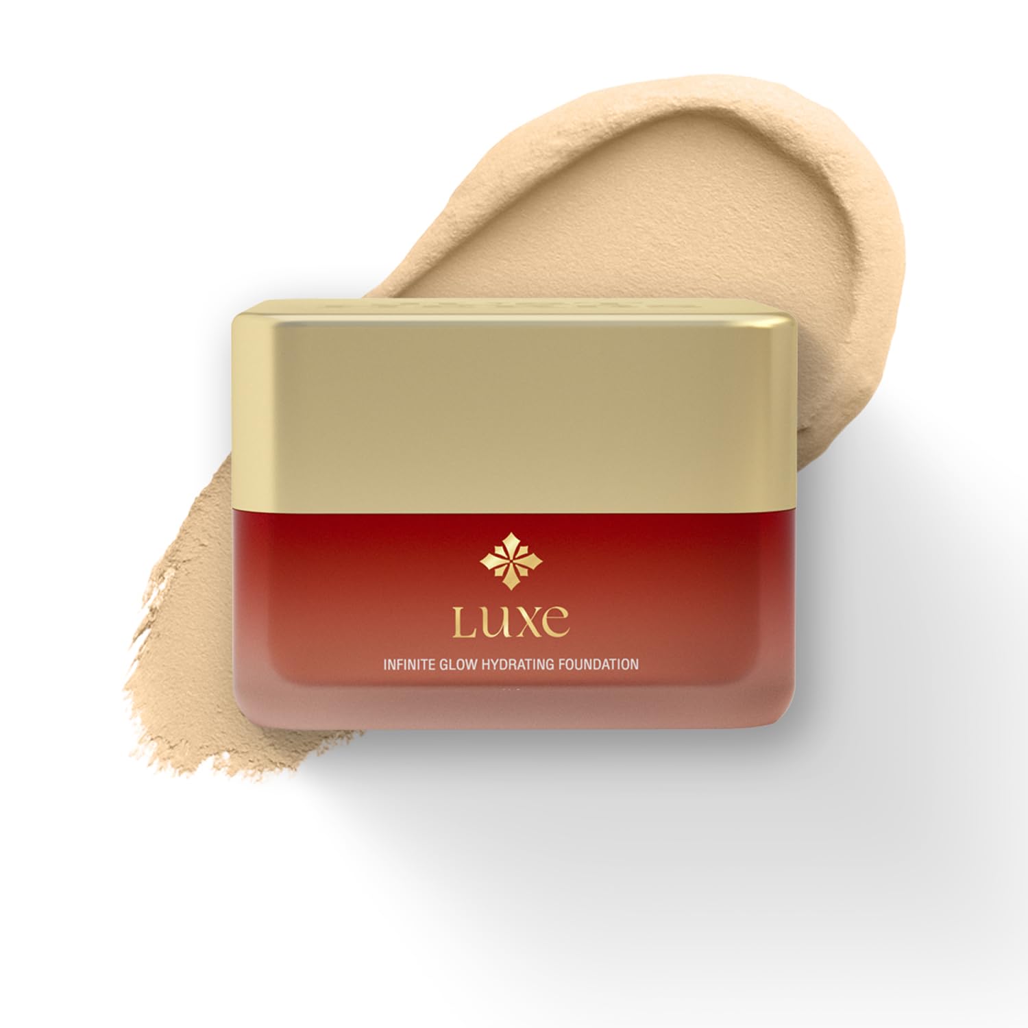Just Herbs Luxe Infinite Glow Hydrating Foundation | Luxury Makeup | Ayurvedic Skin-Loving Formula | Soft Matte Finish | Non-Cakey & Long-Lasting (IVO