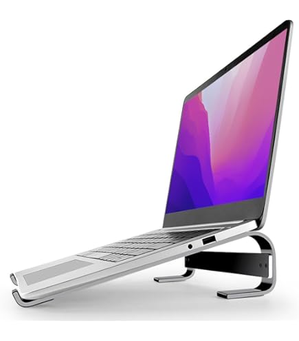 Supporto Per Laptop Regolabile ZMREN - Per PC 11-17.3 Pollici, Design Ergonomico, Raffreddamento Integrato - Foto 12
