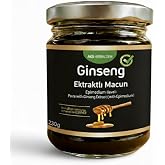 AKS Kuvvet Macunu | Doğal Enerji Macunu | Bitkisel İ&ccedil;eriklerle G&uuml;&ccedil; Takviyesi | Ginseng &amp; Polen &amp; Bal | 230 gr