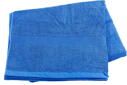 Wilson Gabor Saunatuch aus Baumwoll-Frottee 220 x 90 cm, blau