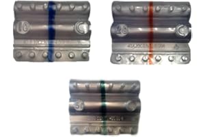 ITERNET Blister per monete euro - Kit 150 blister portamonete misti da 10-20 - 50 centesimi (3 x 50)