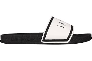 Jack Wills Mens Logo Sliders Pool Shoes