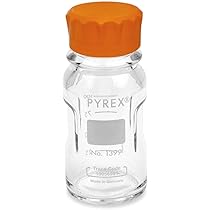 PYREX® Heatproof Slim Lab Bottle, 125ml (Pack Of 2 - View #6