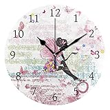 Anwendbarer Ort: Perfekte Uhr zum Aufhängen im Freien oder drinnen, Esszimmer, Wohnzimmer, Familienzimmer, Schlafzimmer, Arbeitszimmer, Küche, Büro oder Konferenzraum.