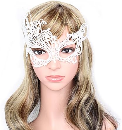 MIGUOR Women's Phoenix lace mask Lace Eye Mask Masquerade Party Ball Mask