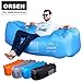 Produktbild Orsen Aufblasbare Liege tragbar Air bag Air Betten Schlafen Sofa Couch, für Reisen, Camping, Strand, Park, Backyard,Hinterhof  (Blau)