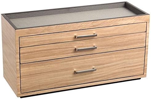 Wolf Meridian Five Piece Watch Box and Accessories Box