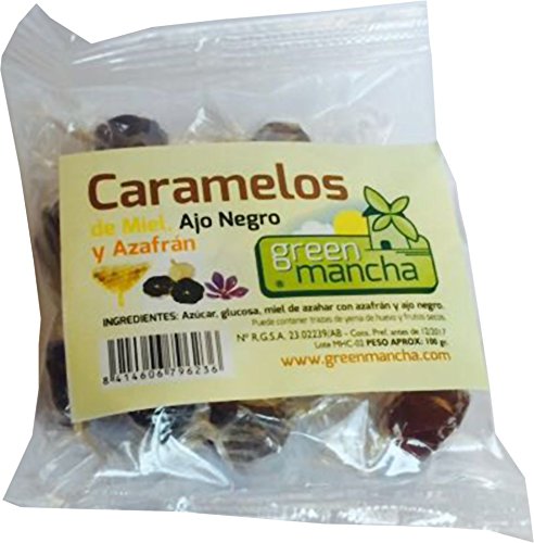 CARAMELOS DE MIEL AJO NEGRO Y AZAFRAN