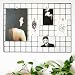 Produktbild DIY Eisen Gitter der Foto Wand einfache Dekoration Plaid personalisierte Foto an der Wand Hängen in der Familie, Küche, Büro und so weiter (Schwarz, 65 * 45cm)
