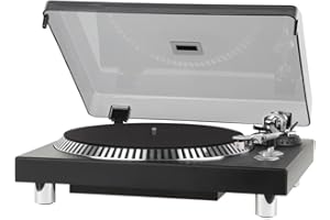 Krüger&Matz KM0517 gramofon model TT-602 czarny/srebrny