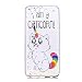 Produktbild Honor 9 Hülle, Huawei Honor 9 Hülle, Anlike für Huawei Honor 9 (5,2 Zoll) Case / Handy Hülle / Schutzhülle / Handytasche / Cover / TPU Silikon Handy Tasche {Durchsichtig Muster Serie} - I am a caticorn