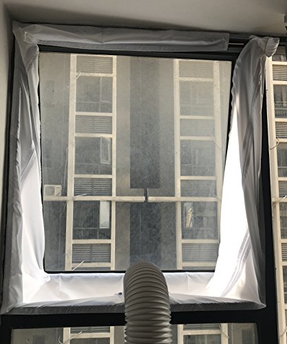 JOYOOO AirLock 100 Fensterabdichtung für mobile Klimageräte und Ablufttrockner Hot Air Stop - 7