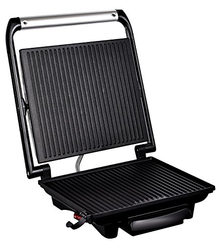 Tefal GC241D Kontaktgrill Inicio, integrierter Thermostat, 2000 W, edelstahl / schwarz - 5