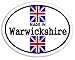 Produktbild Made In Warwickshire - Union Jack British Flag Auto Aufkleber / Sticker For Car Bike Van Camper Decal Bumper Sign