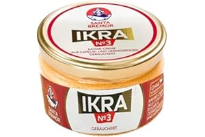 SANTA BREMOR Kaviar Creme aus Capelin und geräuchertem 160g Nr.3