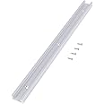 Guide In Alluminio T-Slot 800 Mm Per Tavolo Da Router O Sega - 2 Pezzi Con Viti Autofilettanti