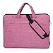 Produktbild MTTLS Laptoptasche 13-14-15,6 Zoll Messenger Case Mit Schultergurt Und Griff Für Notebook-Computer HP Lenovo Samsung Sony Und Arbeit,Pink,14Inches