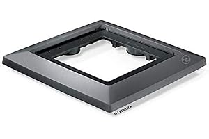 Lechuza – Support à roulettes d’Extérieur et d'Intérieur – Pour modèle Cubico Color/Cottage/Premium – Coloris Anthracite – 41 x 41 x 4,5 cm