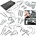 Price comparison product image Reelva 36 PCS CAR CD RADIO STEREO HEAD UNIT REMOVAL RELEASE KEY KIT TOOL SET UK STOCK