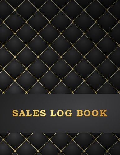 Sales Log Book: Business Record Journal Companies Shops 8.5" x 11" Large 100 Pages: Volume 1 (Business Managerial Logbook)