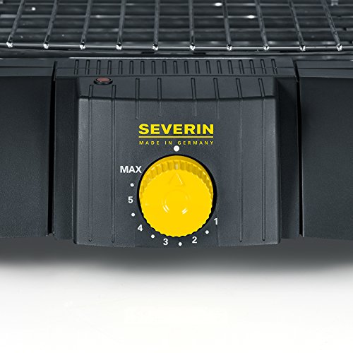 Severin PG 9739 Barbecue-Grill, BVB schwarz / gelb - 3