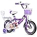 Produktbild Xiaoping Kinderfahrräder, Kinderfahrräder 5-8 Jahre alt, Kinder Dreiräder, 18 Zoll (Color : Purple)