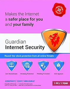 Guardian Internet Security 1 User 1 Year (Email Delivery in 2 hours-No CD)