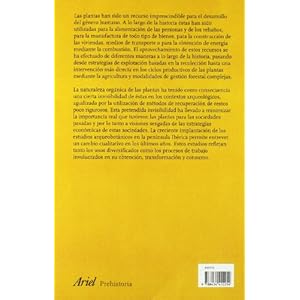 Arqueobotánica : los usos de las plantas en la Península Ibérica (Ariel Historia)