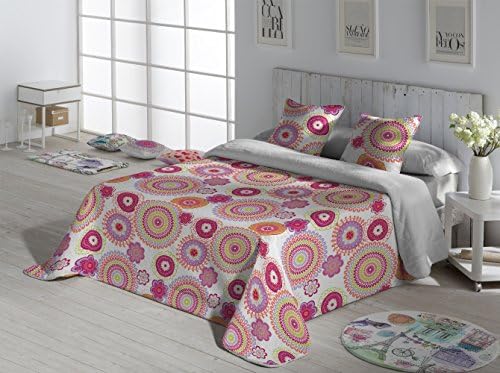 Synthetic Sheepskin Stamped Quilt- Free Shipping All bed dimensions - Duvet Mod.Lucerna - (Bed of 60" (King))
