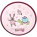 Sigikid 3 Happy Friends Melamine Plate (23 x 23 x 2 cm)