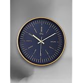 Galaxy 218-A-10 Serisi Eskitme Metal G&ouml;r&uuml;n&uuml;ml&uuml; Sessiz Akar Modern Duvar Saati 30 cm